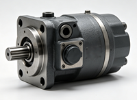 Motor de Pistones Axiales S90 055, Cilindrada de 55 cm, Torque Continuo de 396 Nm, Presión de 420 bar