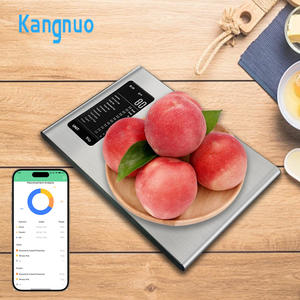 उच्च परिशुद्धता स्टेनलेस स्टील digital ekekenweegschal इलेक्ट्रॉनिक स्मार्ट रसोई पैमाने ऐप के साथ - Product Image 1