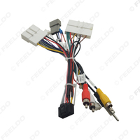 Voiture 16PIN Android Radio Puissance Câble Adaptateur Avec la Boîte de Canbus Pour Nissan Qashqai X-TRAIL (19-22) Audio DVD Lecteur Câblage Harnais