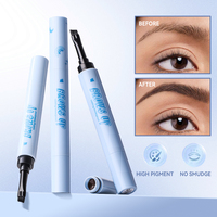 Crème pour sourcils 3D, modelage des sourcils, longue tenue, imperméable, haute pigmentation, tenue 24H, fini mat naturel pour sourcils clairsemés