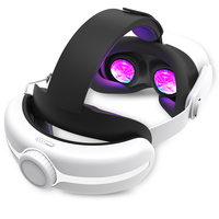 Accessoires VR pour Meta Quest3/Quest3S avec batterie 12000 MAh RGB Light VR Head Strap Wholesale
