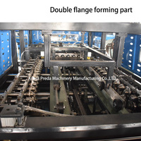 Ligne de fabrication de conduits carrés automatique Mini Line 5 avec système de pliage Pittsburgh pour équipement de conduits CVC