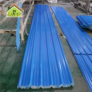 Anti-load performance construction material plastic pvc roofing shingles corrugated plastic pvc roofing tile