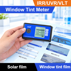 Medidor de Tinte para Ventanas Linshang LS160A para Pruebas de Rechazo de Rayos UV VLT y Transmisión Infrarroja de 940nm y 1400nm - Product Image 3