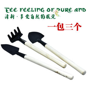 Juego de herramientas para jardinería de plantas suculentas (3 piezas): Herramientas multiusos para plantas en maceta, que incluyen una pala, un rastrillo y una azada. - Product Image 4