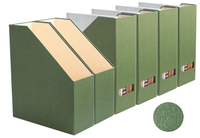 Porte-revues et organiseur de bureau, organiseur de livres en carton et boîte de rangement pour documents, pour le bureau, la maison et la salle de classe