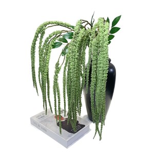 ดอกไม้ประดิษฐ์สีเขียวมิ้นท์รูปหยดน้ำสำหรับตกแต่งงานแต่งงาน - Product Image 2
