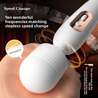 Vibrateur Masseur Clitoridien 10 Fréquences 360° °   Baguette flexible, étanche, rechargeable, écologique, bruit <50 dB, jouet sexuel pour femmes