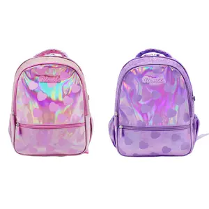 2024 модные многоцветные блестки школьные рюкзаки для девочек большой вместимости школьные сумки милый рюкзак для малышей