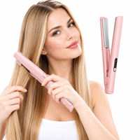 Brosse chauffante pour lisser les cheveux pour femmes, peigne chauffant électrique pour des cheveux lisses et soyeux, contrôle des frisottis et coiffage facile