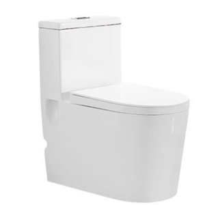 โถสุขภัณฑ์เซรามิกสีขาวด้าน ระบบไซฟอน สำหรับห้องน้ำวิลล่า - Product Image 2