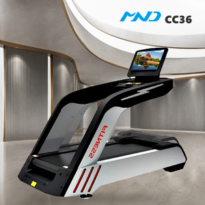 Tapis de course de qualité avec écran LED, modèle MND Fitness, équipement de sport pour <span class=keywords><strong>la</strong></span> course en intérieur, idéal pour les chaînes de salles de sport, entretien facile - Product Image 1