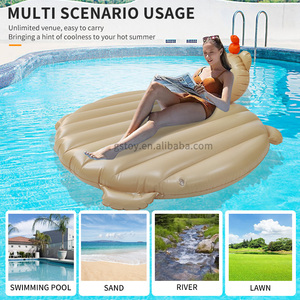 Pelampung tiup mengapung Capybara pelampung kolam renang penyamakan tugas berat mainan tikar mengambang air anak-anak pelampung tiup - Product Image 3