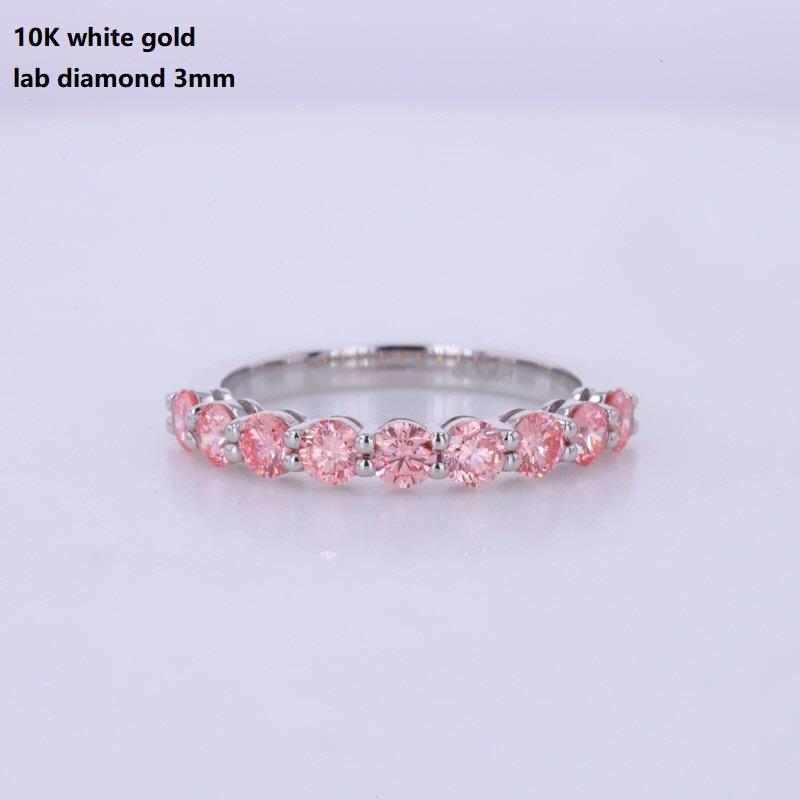10K white gold