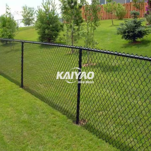 Clôture en treillis métallique à haute résistance avec forme de losange, matériau en <span class=keywords><strong>acier</strong></span> de qualité supérieure - Product Image 2