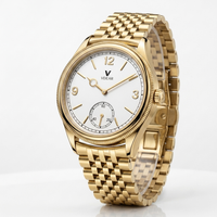 Montre à quartz pour homme Designer Mema, prix d'usine, bracelet en cuir céramique, mouvement japonais Excel, résistante à l'eau, aiguilles