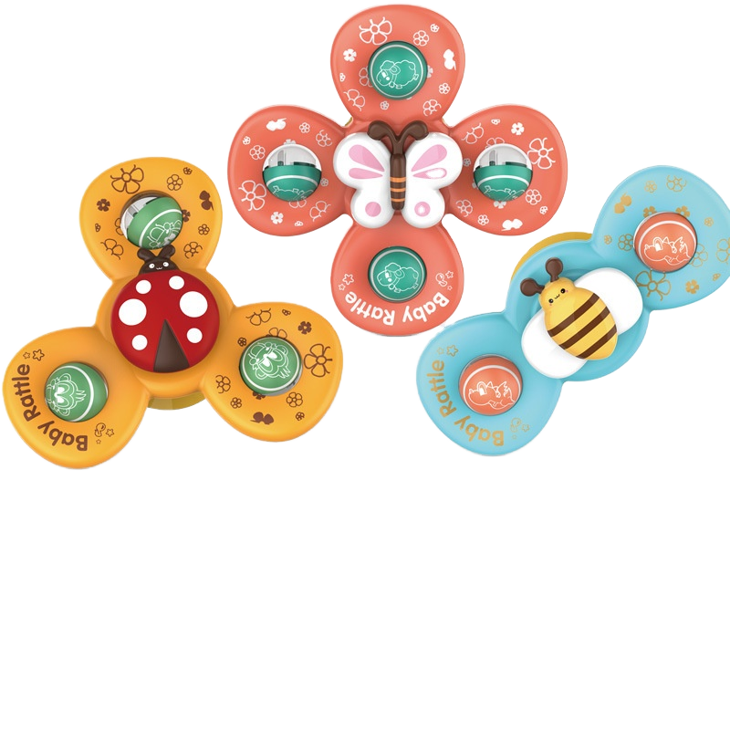 Bath Toys Suction Cup Rotating Baby