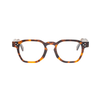 Montures de lunettes de lecture optiques en acétate de forme carrée classique de haute qualité personnalisées par les marques
