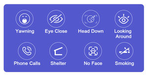 מכירות חמות בהודו לרכב עצמאי DMS נגד שינה מערכת ניטור עייפות נהג מכשירי בטיחות בנהיגה עם נפח גבוה - Product Image 3