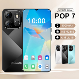 ZNNXECC POP7 smartphone 4G pas cher, écran haute définition de 6,6 pouces + double carte, double veille, vente directe d'usine d'origine - Product Image 4