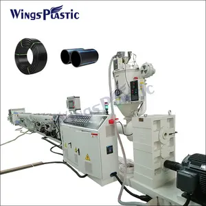 Fast Speed Plastic Pipe Tube Extrusion Line HDPE PPR PP PVC PE Pipe Machine