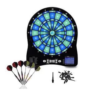 Win.max электронный dartboard со светодиодным дисплеем с подсвеченными цифрами и 6 аксессуарами для Дартс