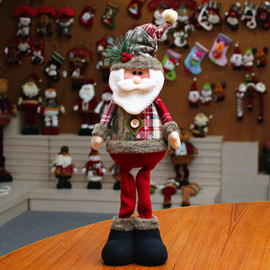 <strong>Christmas</strong> <strong>Decoration</strong> Sitting Plush Toy Santa Clause Snowman Reindeer Doll Party Xmas Tree Ornaments <strong>Shelf</strong> <strong>Sitter</strong> Gifts - Product Image 3