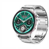 Montre connectée 1,43 pouces AMOLED Écran tactile complet Appel vidéo NFC Moniteur de fréquence cardiaque Étanche IP67 Montre multisports