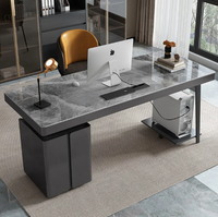 Table de bureau moderne meubles en forme de L Design bois 1.8 mètres de long patron directeur général exécutif bureau