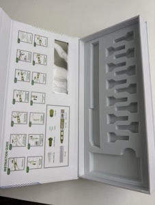 OEM Printed Paper Box for Peptide Pen Embossed Logo Eco Hard <b>Case</b> for 1 Pen and <b>Needle</b> Set Body Contour Care Packaging Box - Product Image 5