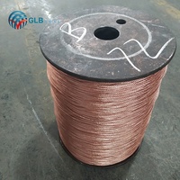 Fabrikpreis GLB Marke C11000 Kupfer-Stromschiene Flexibles Kabel 25mm² 35mm² 50mm² 70mm² 95mm² Mehradriges Elektroschweißkabel