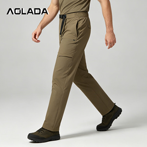 <span class=keywords><strong>Pantalon</strong></span> de Jogging Cargo Personnalisé, Coupe Large, Coton Lourd, Essentiels de Qualité, Très Vendu pour Hommes - Product Image 4