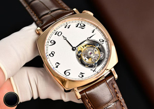 Reloj Mecánico Automático para Hombre, Exquisito y de Alta Calidad, con Movimiento Tourbillon Esqueletizado y Cristal de Zafiro - Product Image 4