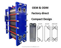 Prix compétitif direct d'usine Hotz marque en acier inoxydable design compact ASEM refroidisseur d'huile à eau de qualité industrielle standard