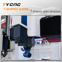 Centre d'usinage à portique GMC3018, machine de fraisage CNC ATC abordable, broche BT50