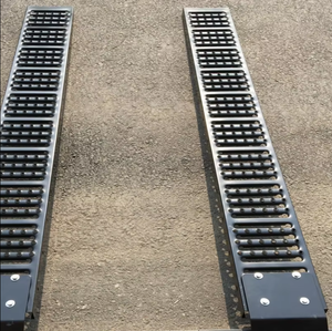 Opvouwbare Stalen Motorfiets Opritten Verstelbare Lading Rolstoel Helling Voor Huis Garage - Product Image 5