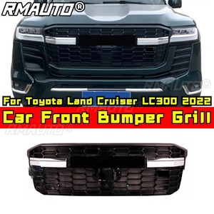 กระจังหน้ารถยนต์แบบแข่ง สำหรับ Toyota Land Cruiser LC300 2022 ชุดแต่งรถยนต์ ไม่มีไฟ - Product Image 2