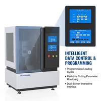 Machine de découpe au fil diamanté entièrement automatique pour la découpe de précision de plaquettes semi-conductrices et de saphirs
