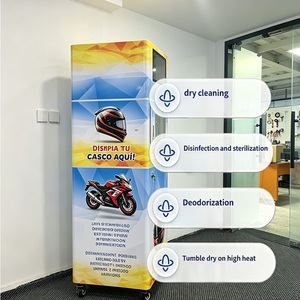 Équipement distributeur automatique personnalisé pour le lavage et la désodorisation des casques et des chaussures, avec motif imprimé, pour les stations-service - Product Image 3