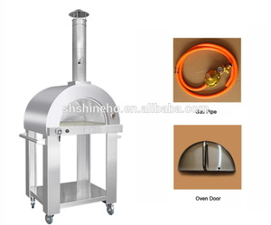 New Style <strong>Outdoor</strong> <strong>Wood</strong> <strong>Fired</strong> Stainless Steel <strong>Pizza</strong> <strong>Oven</strong> in China - Product Image 2