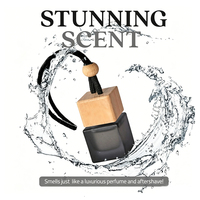 Diffuseur d'arômes liquide en bois personnalisé avec logo pour voiture, désodorisant et purificateur d'air aux huiles essentielles, vente en gros