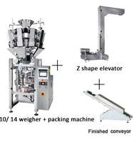 JT400W 2 en 1 machine d'emballage automatique multi-fonction grains de café/riz/sachet de thé chips pochette granulés machine d'emballage alimentaire