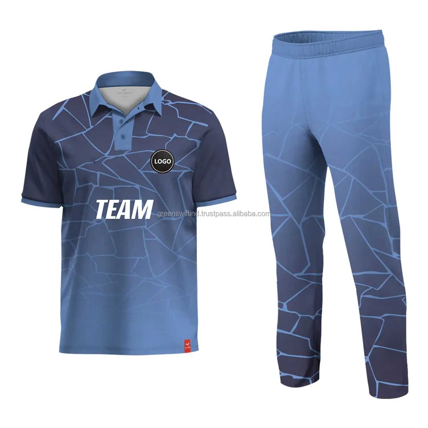 Satış Custom Made kriket forması Set satılık yüksek kalite yeni tasarım yüceltilmiş kriket forması tarafından SPORTZ öğeleri