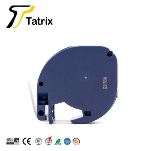 Tatrix 91200 12mm Noir sur Blanc Compatible Adhésif Thermique Papier Étiquette Bande 91200 pour <span class=keywords><strong>DYMO</strong></span> <span class=keywords><strong>LetraTag</strong></span> 2000 Imprimante - Product Image 4