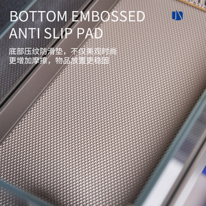 Unihopper Monster <b>Tall</b> <b>Cabinet</b> Pull Out Basket Dream Series Damping Storage Multi Layer Aluminum Alloy Tempered Glass - Product Image 1