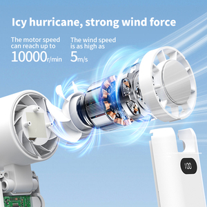 Venta al por mayor 18650 batería de litio ventilador portátil 12H tiempo de ejecución para Camping senderismo Kits de supervivencia con CE/RoHS4 - Product Image 5