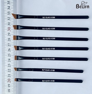 Corrector angular personalizado de marca privada, delineador de ojos con tinit preciso, línea de ángulo fino, cabeza plana, pincel para cejas - Product Image 6