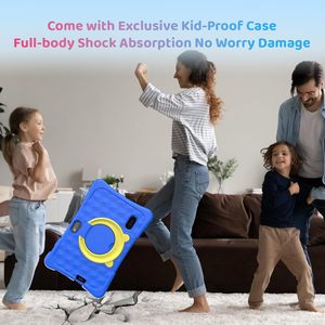 Tableta Android para niños, tableta educativa resistente para juegos con funda resistente a caídas - Product Image 4