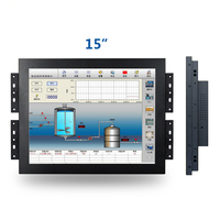 Moniteur LCD TFT extérieur haute luminosité 1000nits étanche IP67 anti-déflagrant pour cadre ouvert d'écran intégré marin