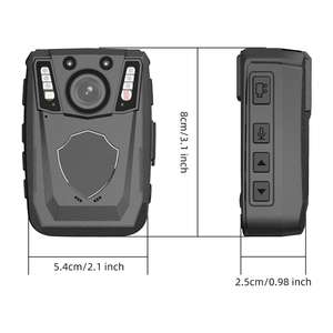 Cámara Corporal Portátil 4K 50MP QHD con Grabador, Pantalla TFT 2.0, Visión Nocturna Infrarroja para Guardias de Seguridad - Product Image 6